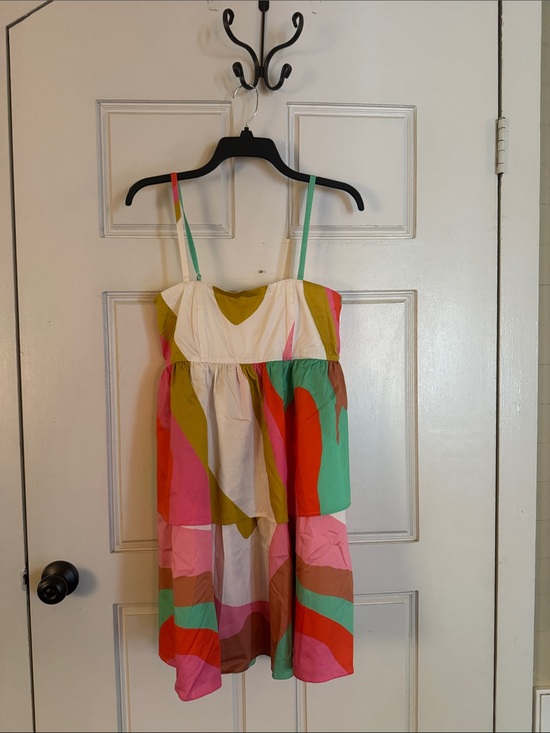 CROSBY by Mollie Burch Dresses & Skirts - CROSBY by Mollie Burch Strapless Multicolor Tiered Sundress